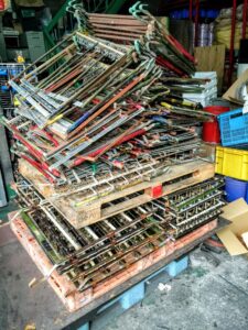 メッキハンガーラック