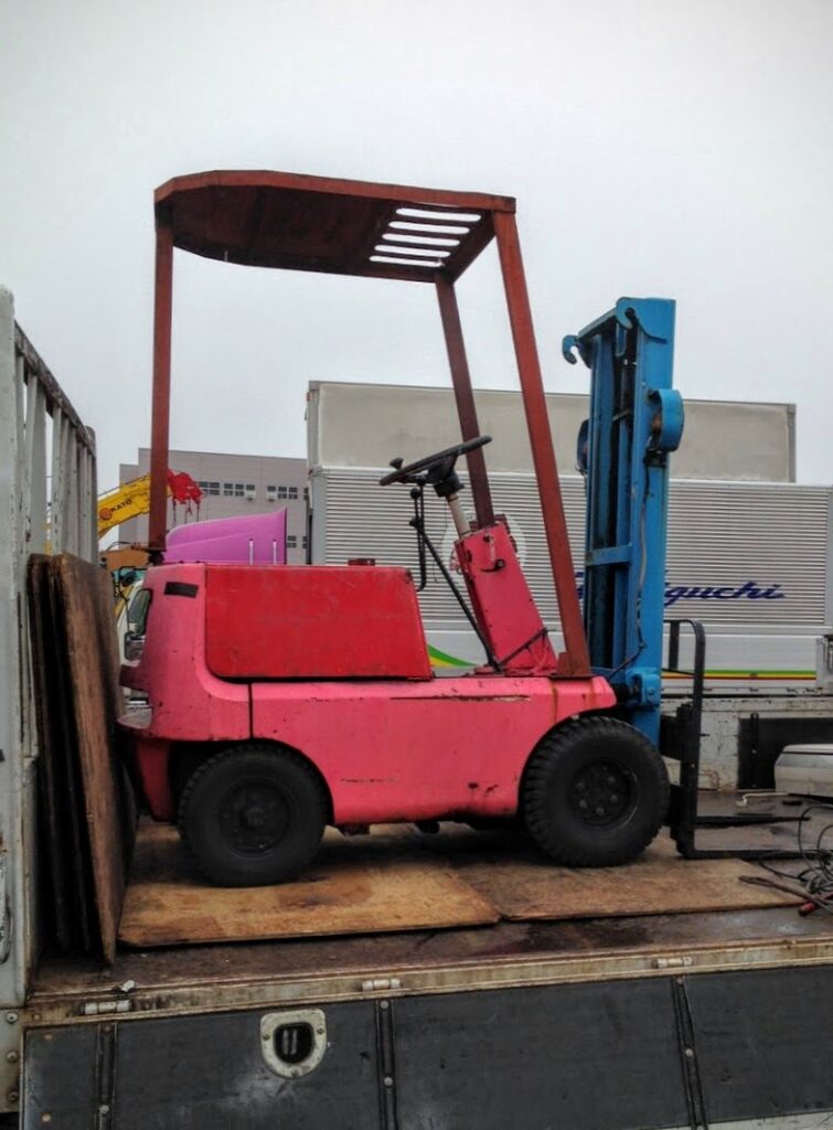 フォークリフト のスクラップ